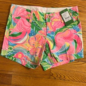 Lilly Pulitzer Size 00 Callahan Short in So-A-Peeling